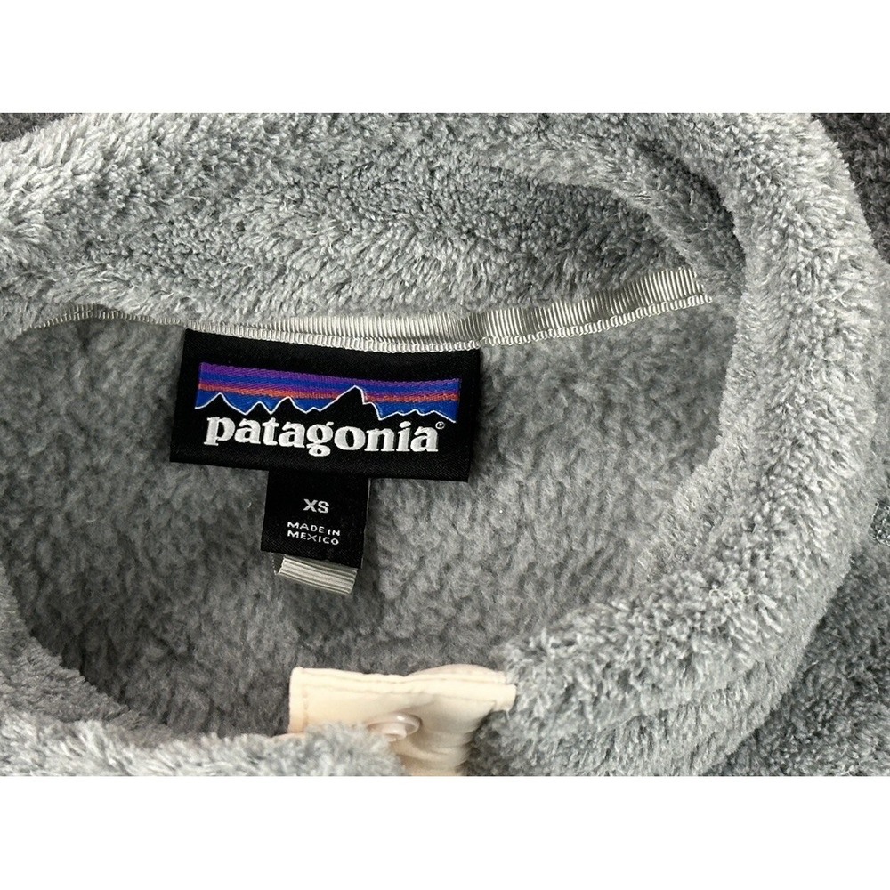 Patagonia Polartec Thermal Pro Pullover Sweater Women's XS 1/4 Snap Fleece Logo - Picture 7 of 11